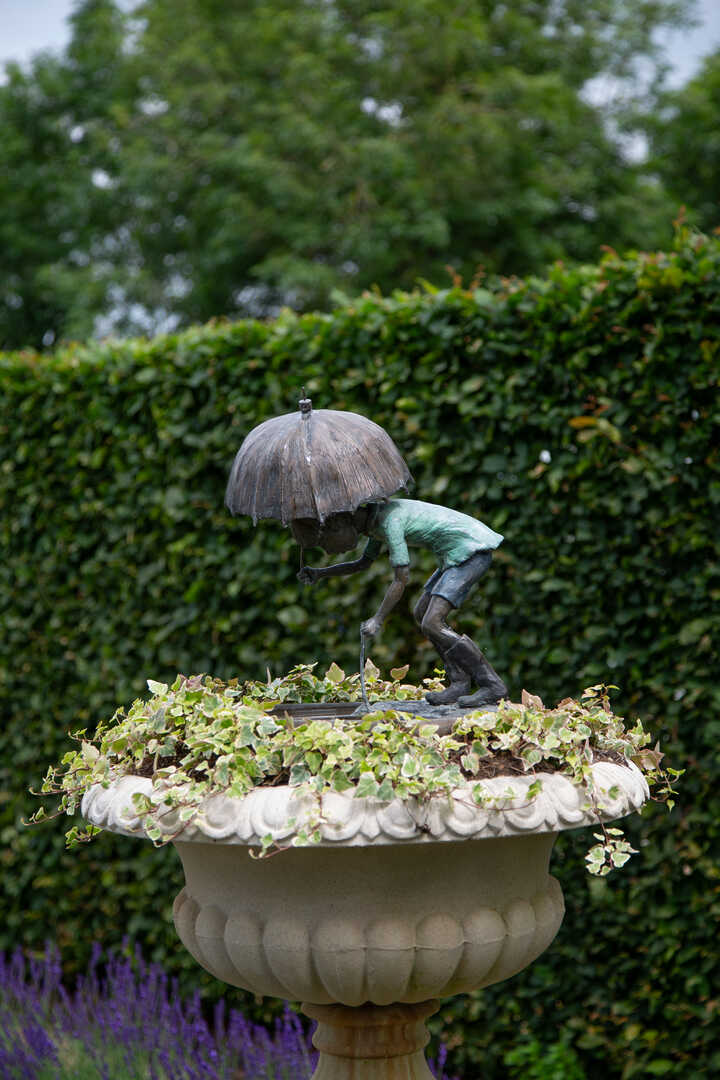 christopher robin water feature