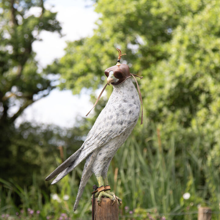 The Wise Falcon from The Arabian Night’s Tales - Bronze Sculpture