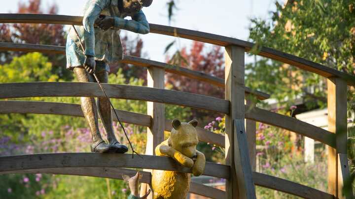 Winnie the Pooh Garden Sculpture Range