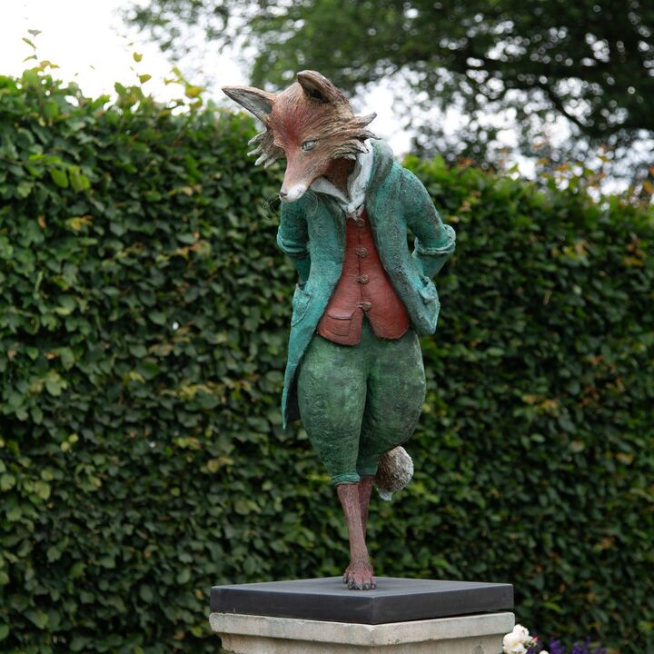 Mr. Tod - Bronze Garden Sculpture