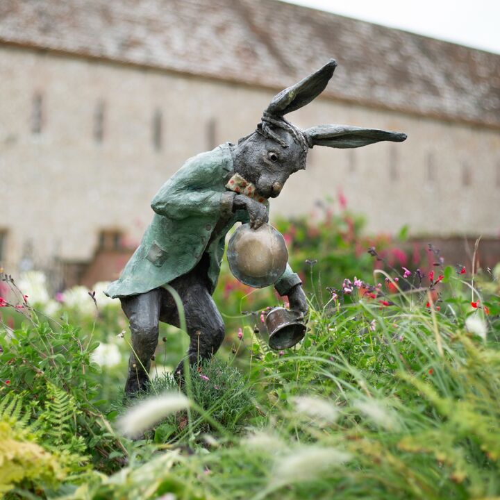 The Mad March Hare - Bronze Water Feature