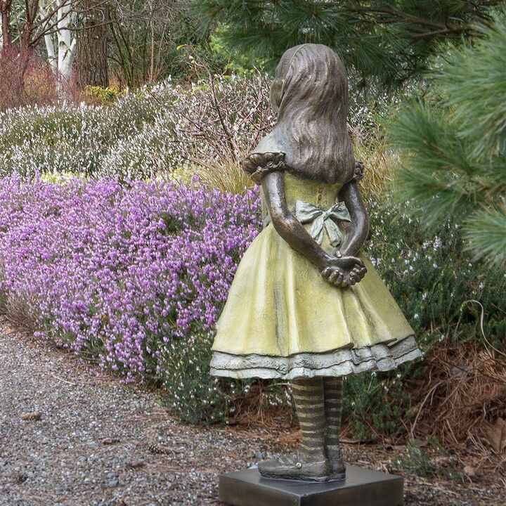 Alice (medium size) - Bronze Garden Sculpture