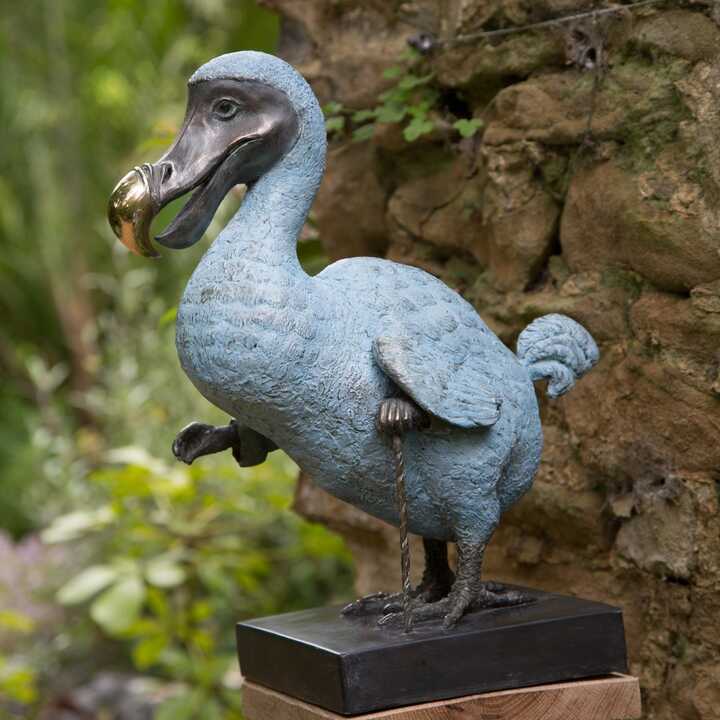 Mr. Dodo Esquire - Bronze Garden Sculpture