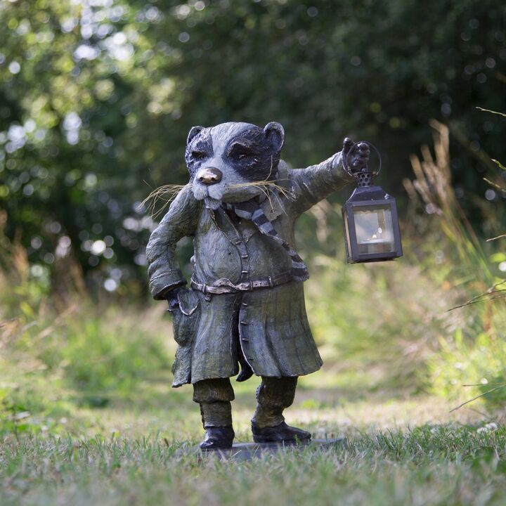 Mr Badger - Bronze Garden Sculpture