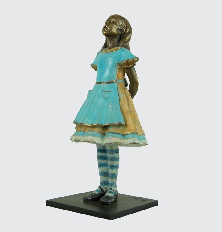 Alice - Miniature Bronze Sculpture