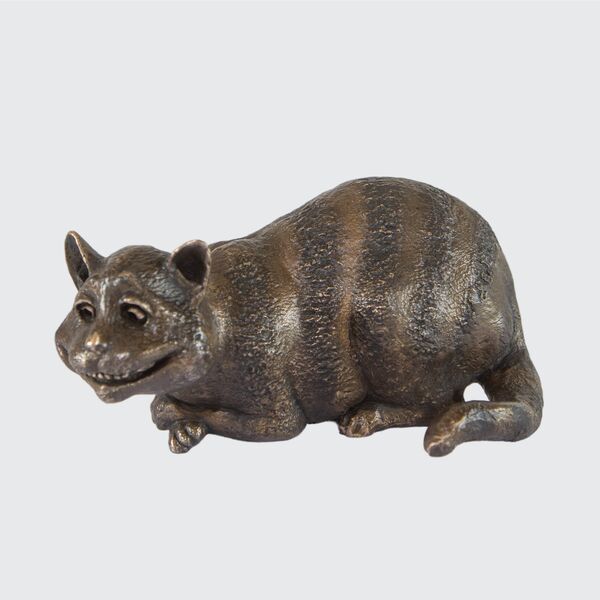 The Cheshire Cat - Miniature Bronze Sculpture