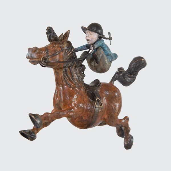 Thelwell - Miniature Bronze Sculpture