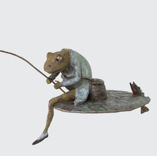 Jeremy Fisher - Miniature Bronze Sculpture