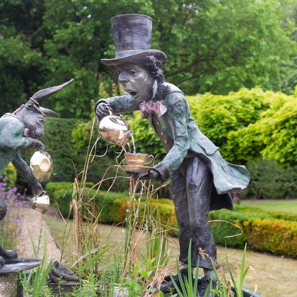 The Mad Hatter (large) - Bronze Water Feature